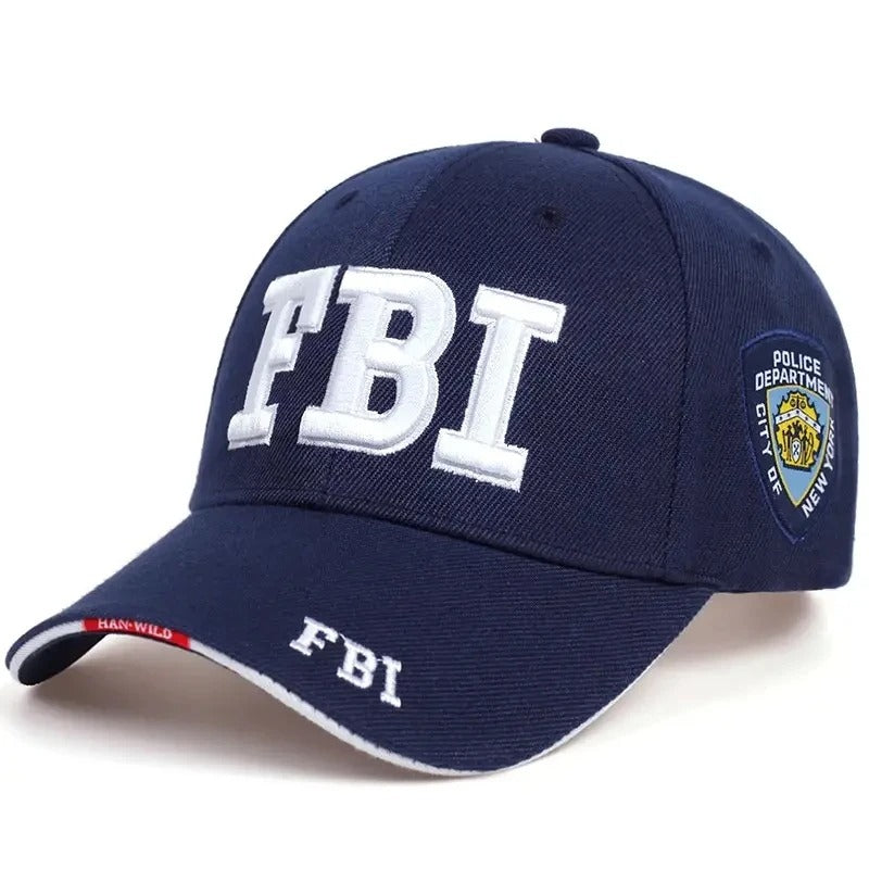 Unisex FBI Embroidered Baseball Cap