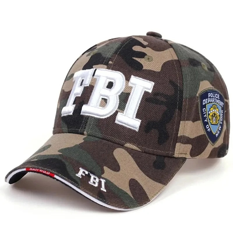 Unisex FBI Embroidered Baseball Cap